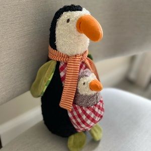 Kathe Kruse Baby - Penguin Friedjof with Baby Nana